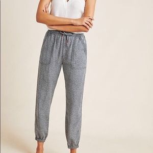 Anthropologie Orana High Waisted Printed Joggers Size Large
